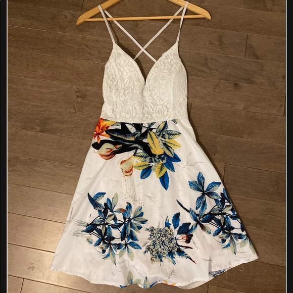 Tropical Summer Dress - Picture 1 of 2
